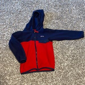 Patagonia Kids Jacket - Red and Navy